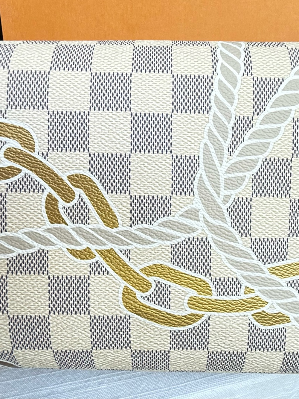 Louis Vuitton Nautical Damier Azur Satchel - Picture 7 of 9